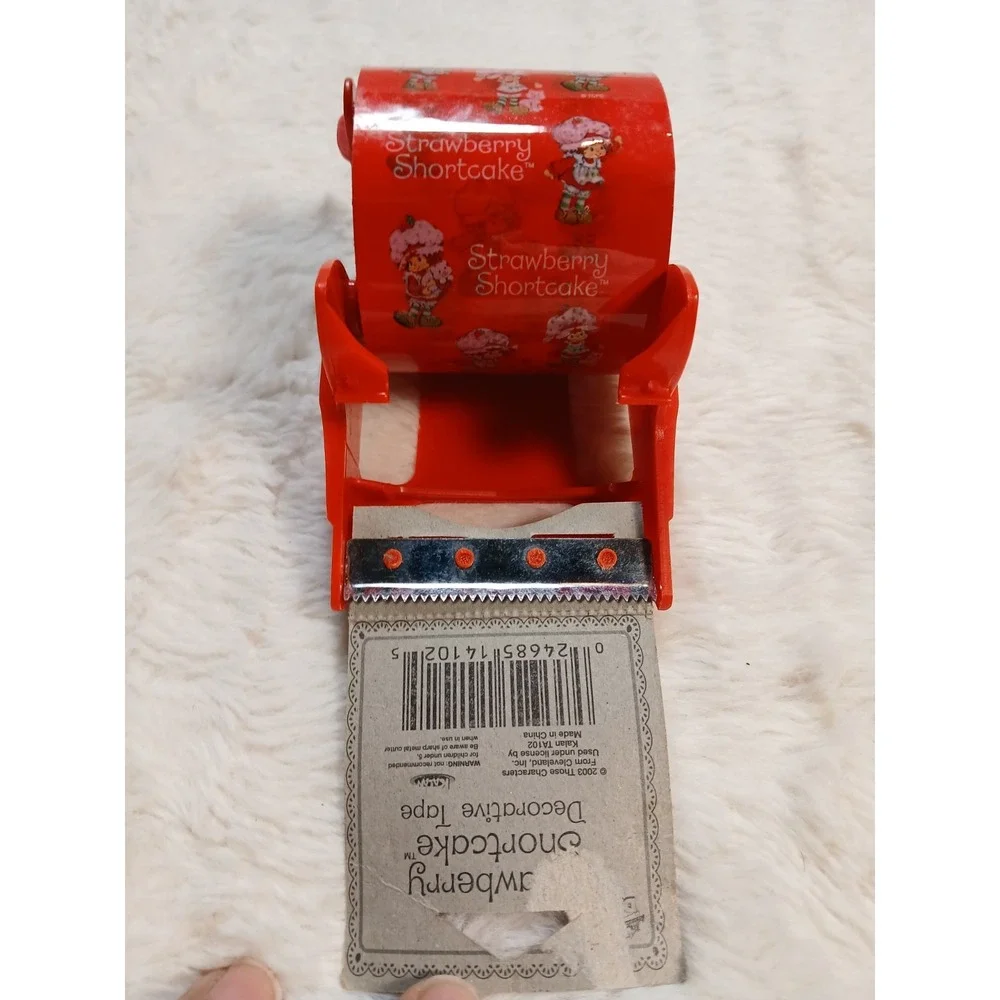 Vintage Strawberry Shortcake Interior Wide‎  Character Tape Rare